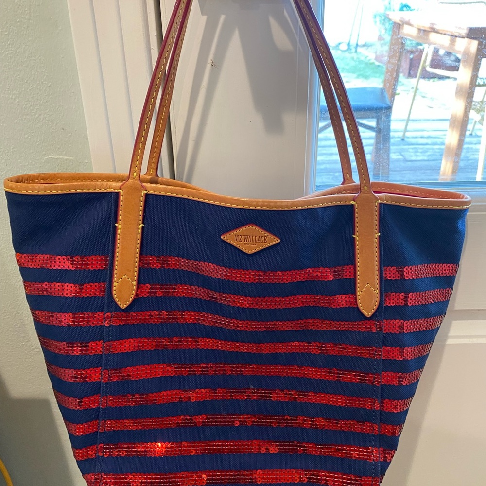 Mz Wallace Venice tote with sequins